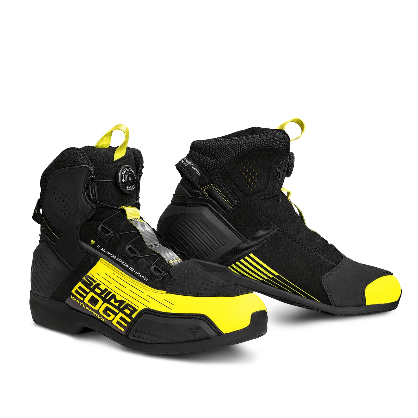 Мото боти SHIMA EDGE WP FLUO