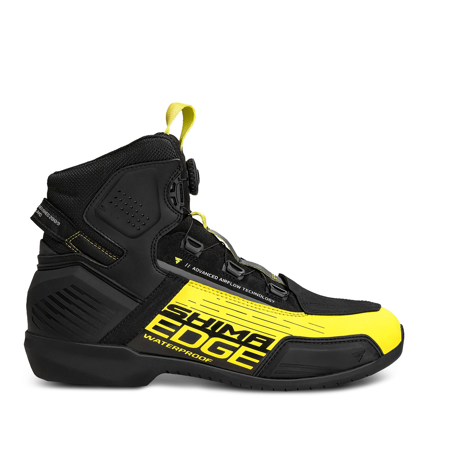 Мото боти SHIMA EDGE WP FLUO
