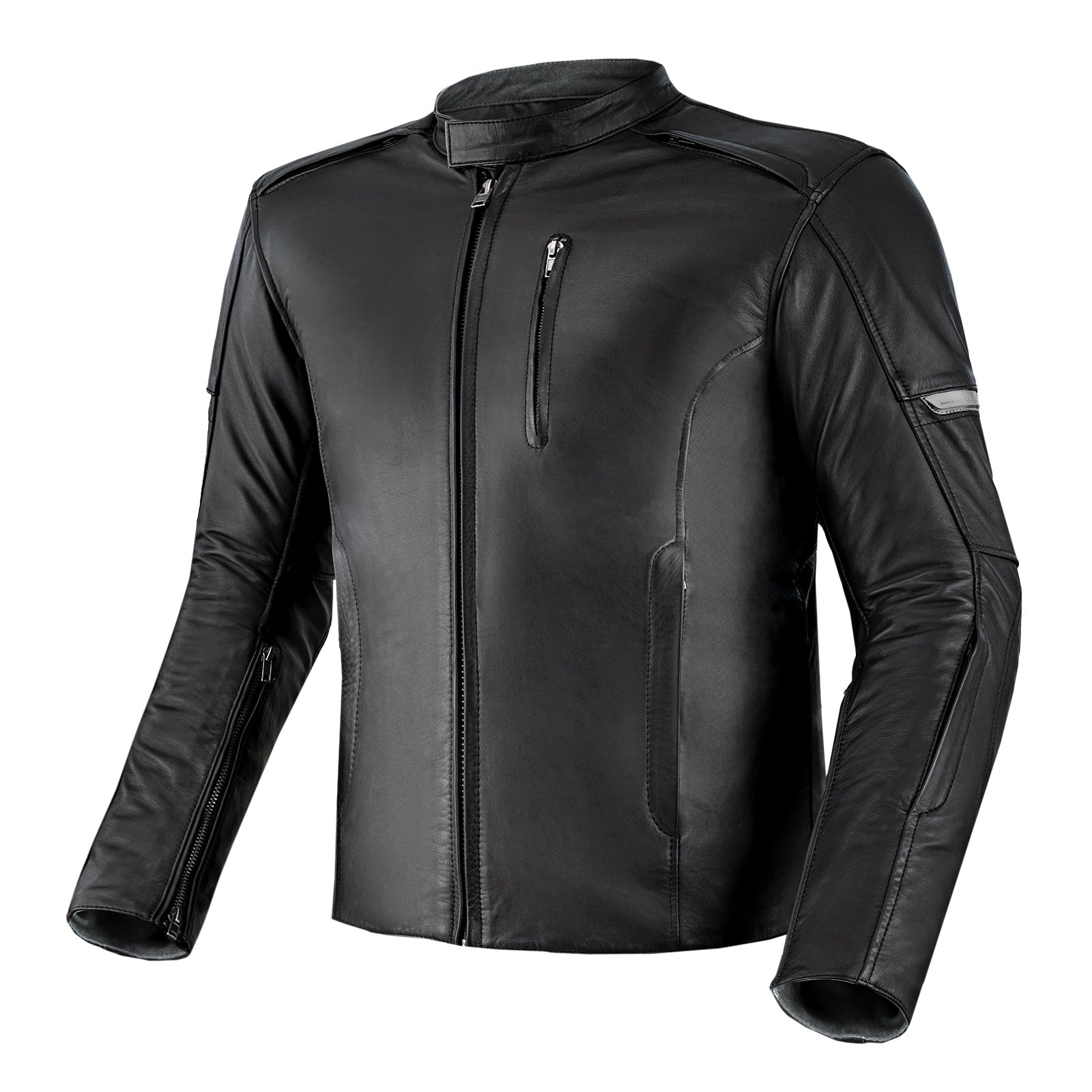 Кожено мото яке SHIMA HUNTER PLUS 2.0 BLACK