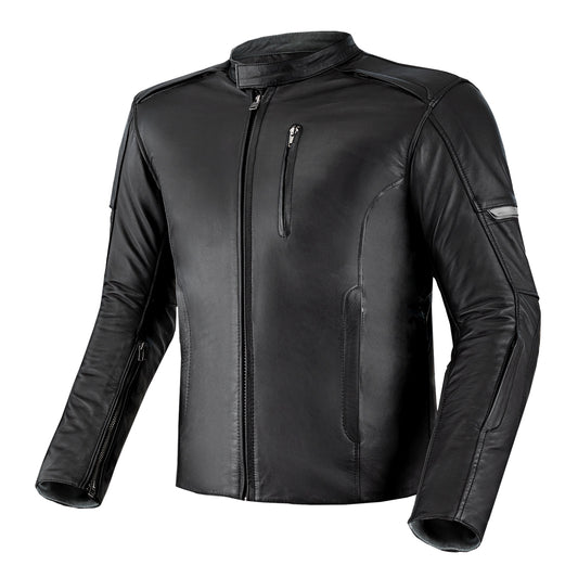 Кожено мото яке SHIMA HUNTER PLUS 2.0 BLACK