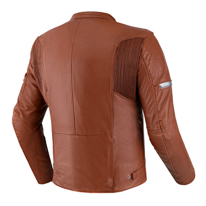 Кожено мото яке SHIMA HUNTER PLUS 2.0 LIGHT BROWN