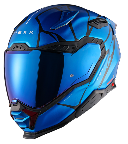 Каска NEXX X.WST3 B-SIDE SKY BLUE/BLACK MATT