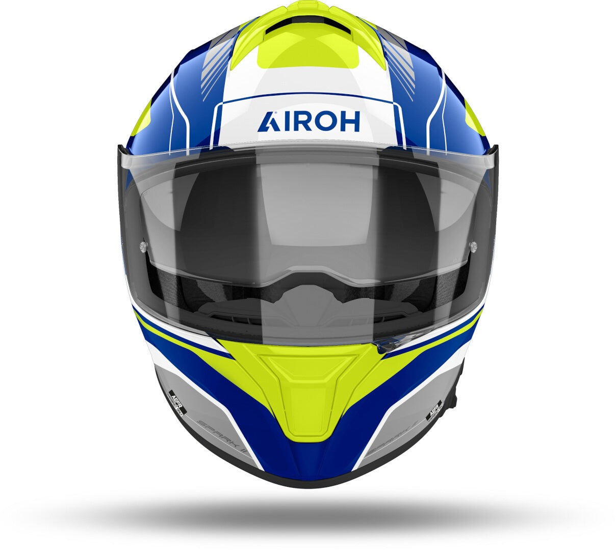 Каска AIROH SPARK 2 CHRONO BLUE YELLOW