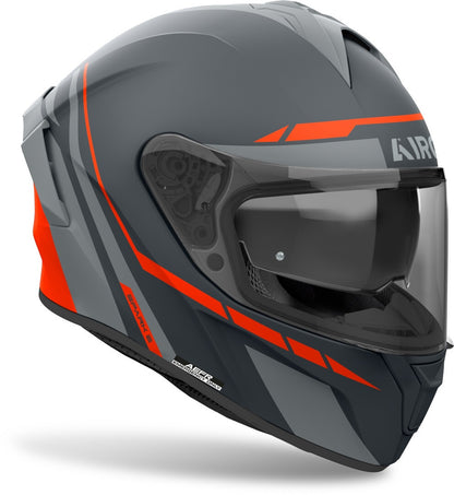 Каска AIROH SPARK 2 SPINNER ORANGE MATT