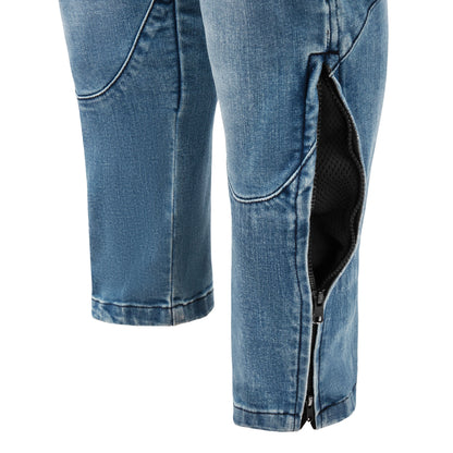 Мото дънки SECA SQUARE II WASHED BLUE