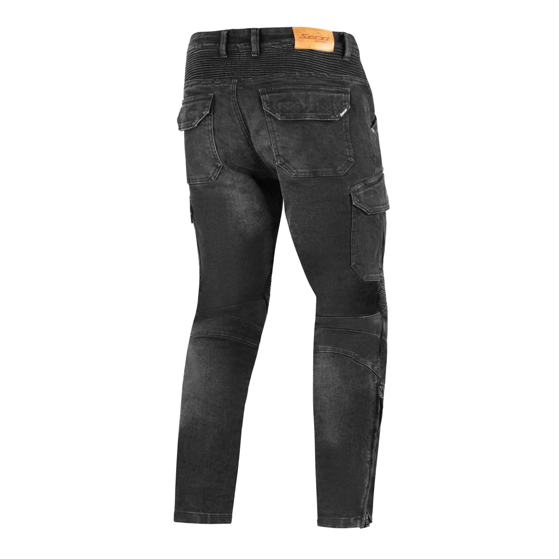 Мото дънки SECA SQUARE II WASHED BLACK