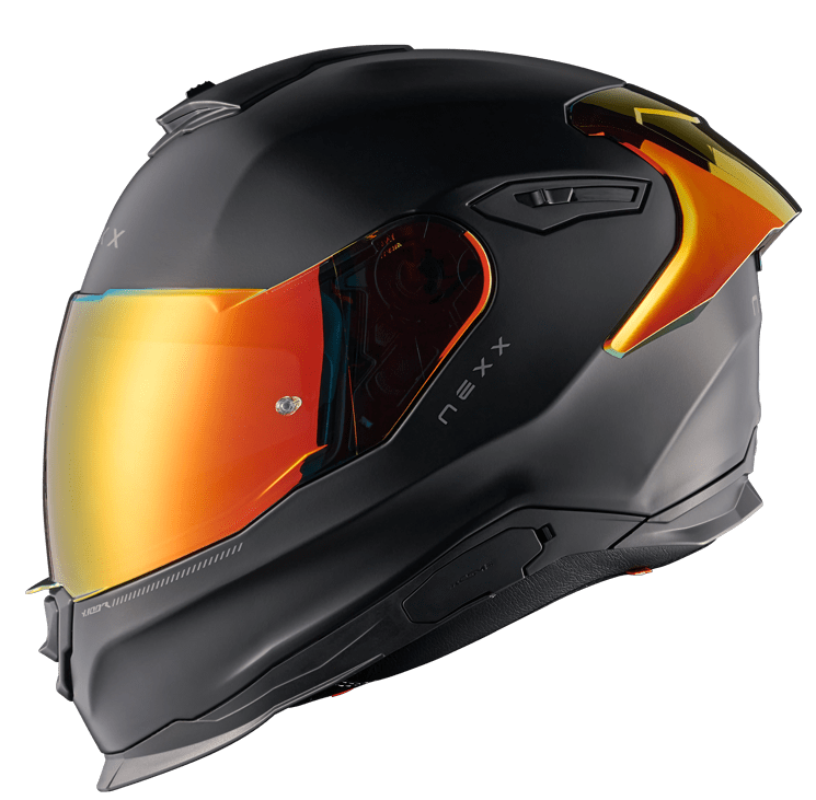 Каска NEXX Y100R SUBSONIC BLACK RED MATT