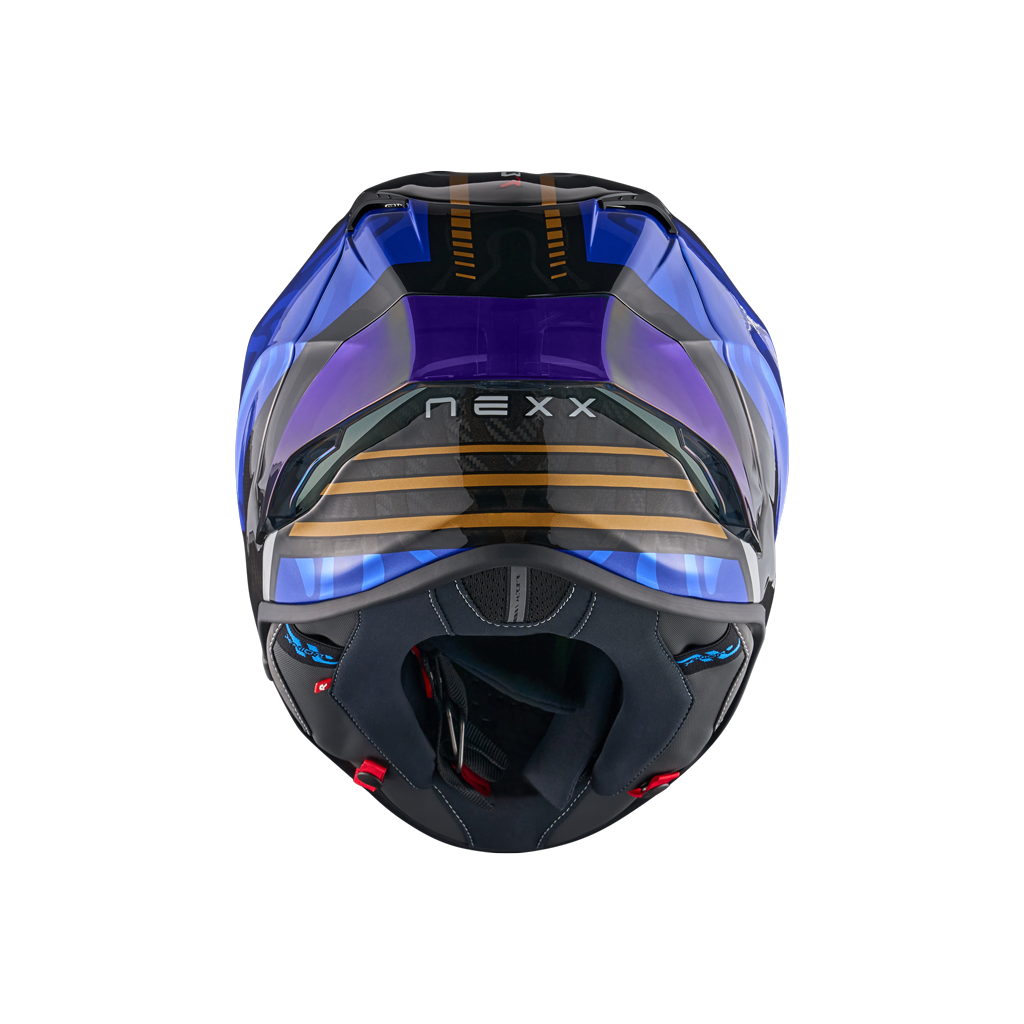 Каска NEXX X.R3R SWIRL DEEP BLUE