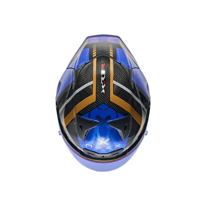 Каска NEXX X.R3R SWIRL DEEP BLUE
