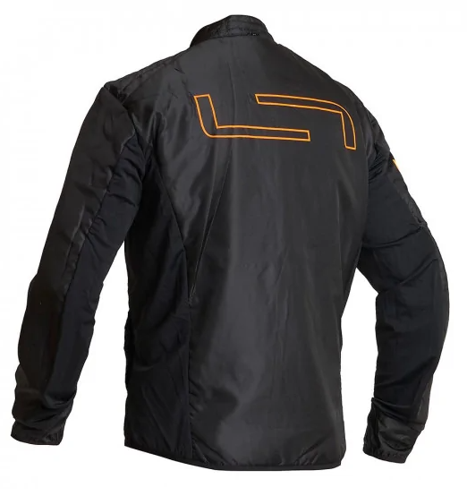 Текстилно мото яке Lindstrands Sunne Black/Orange