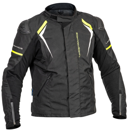Текстилно мото яке Lindstrands Sandvik Black/yellow