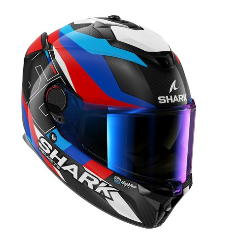 Каска SHARK SPARTAN GT PRO CARBON GUINTOLI BLUE/CARBON/RED