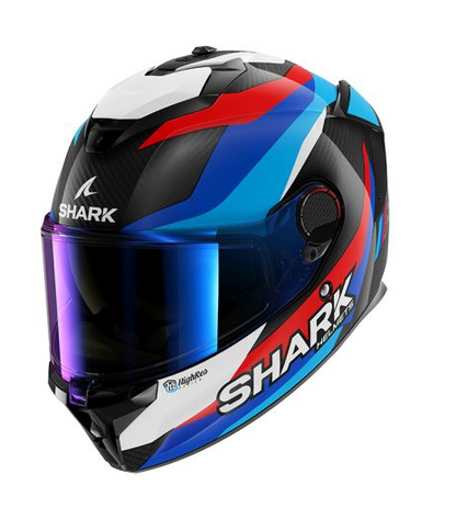 Каска SHARK SPARTAN GT PRO CARBON GUINTOLI BLUE/CARBON/RED
