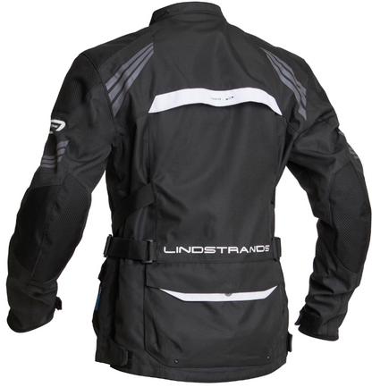 Текстилно мото яке Lindstrands Transtrands Black/White