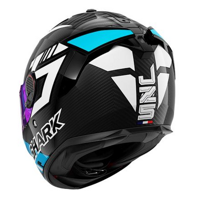 Каска SHARK SPARTAN GT PRO CARBON ZARCO TRACK RACER BLACK/BLUE/WHITE