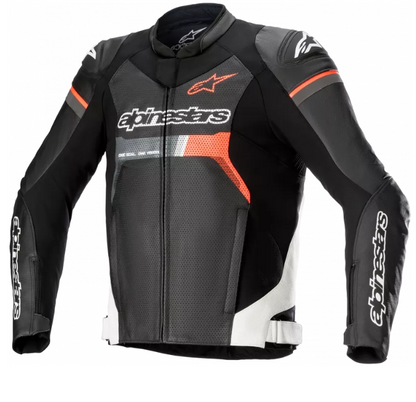 Кожено мото яке ALPINESTARS GP Force Airflow BWR ZJ08032401