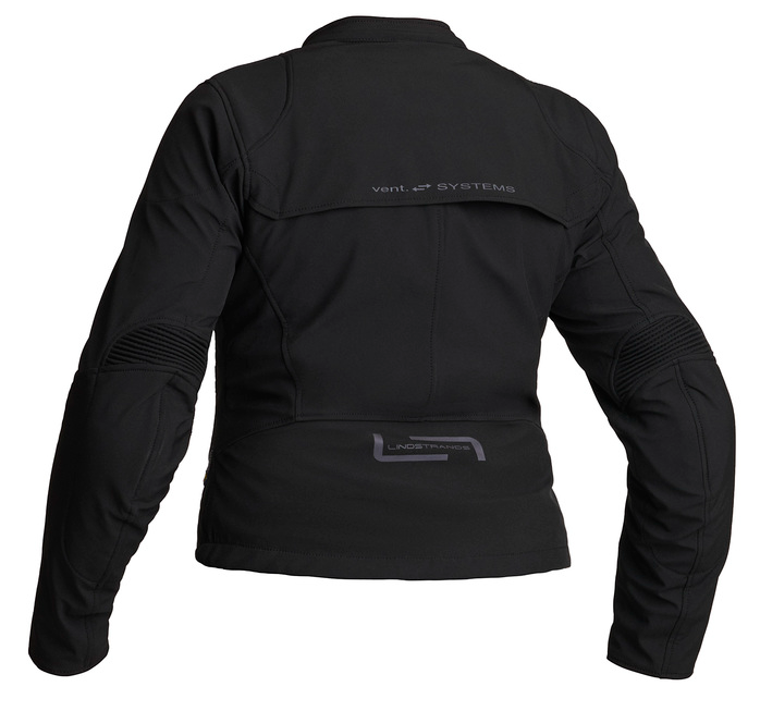 Дамско текстилно мото яке Lindstrands Fryken Black