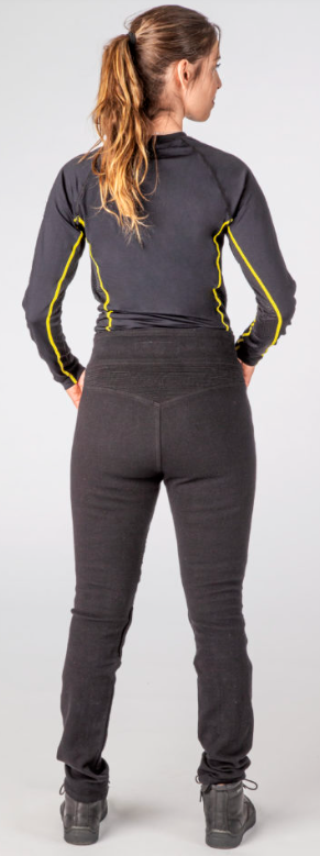 Дамкси мото дънки Lindstrands Legging Alva Black