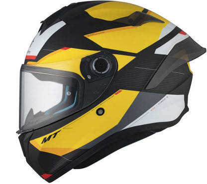 Каска MT TARGO S KAY B3 MATT BLACK/YELLOW