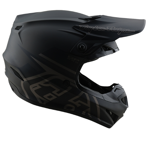 Детска мотокрос каска TROY LEE DESIGNS GP Pro Mono - Black