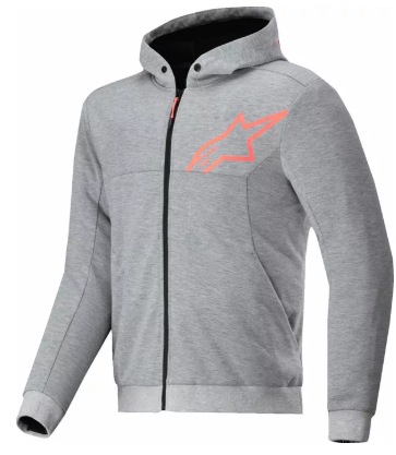 Мото суитшърт ALPINESTARS CHROME V2 GRY/RED