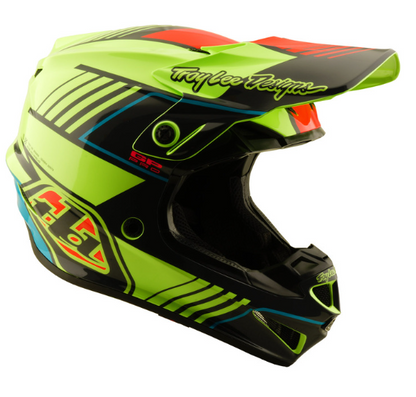 Детска мотокрос каска TROY LEE DESIGNS GP Pro Segment - Yellow