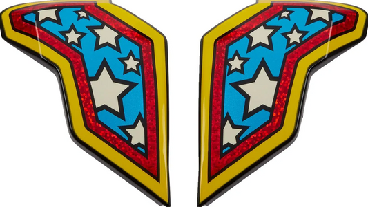 Капачки за механизми на каска ICON AIRFLITE FLYBOY BL