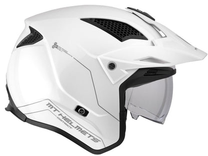 Каска MT DISTRICT SV S SOLID A0 GLOSS WHITE