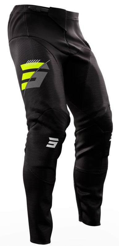 Мотокрос брич SHOT Contact Speck Black/Neon Yellow