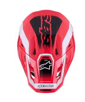 Мотокрос каска ALPINESTARS SM7 DEED RED/BLK/WH