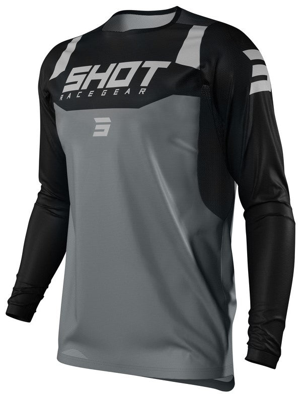 Мотокрос джърси SHOT Chase Grey