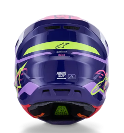Мотокрос каска ALPINESTARS SM7 DEED PURPLE/PINK