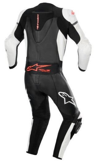 Кожен екип ALPINESTARS GP FORCE LURV 2PC BK/FLUO RED/WH
