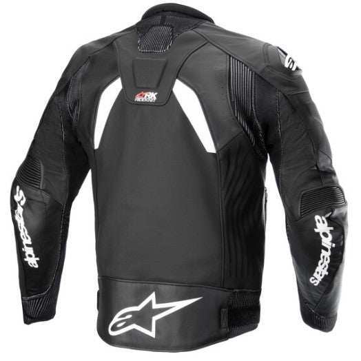 Кожено яке ALPINESTARS GP PLUS R V4 RIDEKNIT BLACK/WHITE