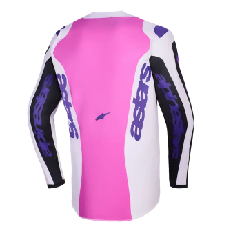 Мотокрос джърси Alpinestars FLUID GRID BLACK/GREY/PURPLE