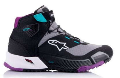 Дамски боти ALPINESTARS Stella CR-X Drystar® BLK/BL/GRY/PRPLE