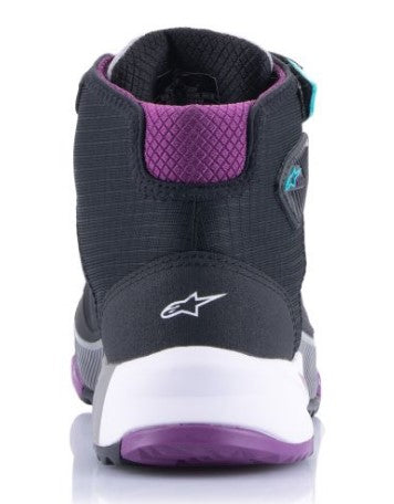 Дамски боти ALPINESTARS Stella CR-X Drystar® BLK/BL/GRY/PRPLE