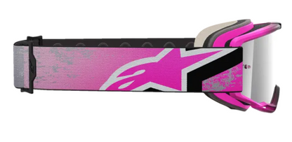 Мотокрос очила ALPINESTARS VISION 5 LAHND IRON/PINK MIRROR-SIL