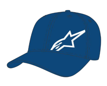 Шапка ALPINESTARS CRV BILL CORP SHIFT MULTI BLUE