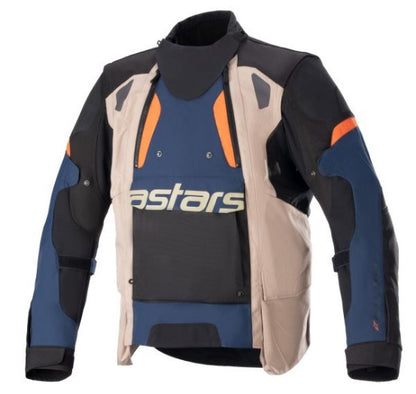 Текстилно мото яке ALPINESTARS HALO DRYSTAR KHAKI/NAVY/ORANGE