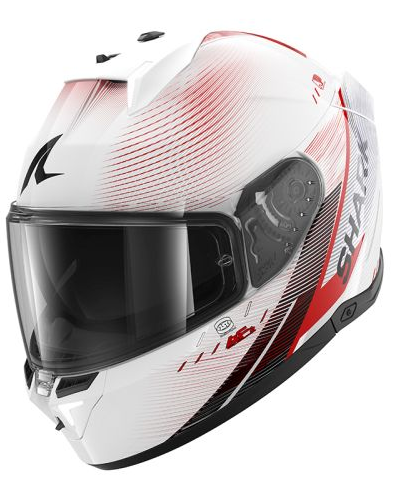 Каска SHARK SKWAL i3 SPEED-TECH BLACK/RED/WHITE