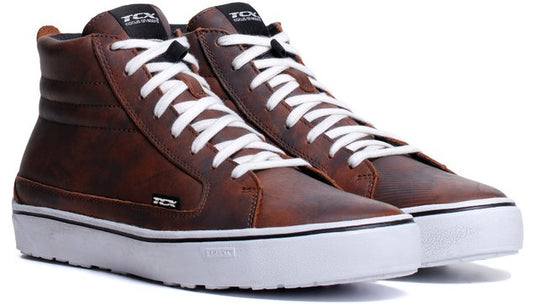Мото кецове TCX STREET 3 WATERPROOF Brown/White