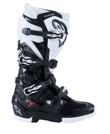 Мотокрос ботуши ALPINESTARS ТECH 7 ENDURO BLK/WHT