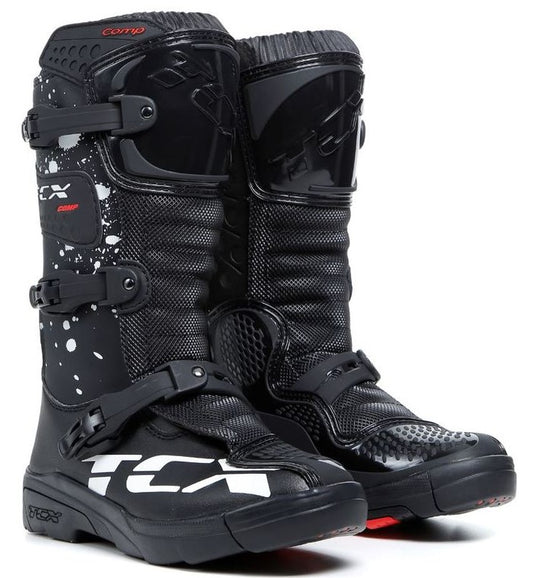 Детски мотокрос ботуши TCX MX Comp-Kid Black/Black/White