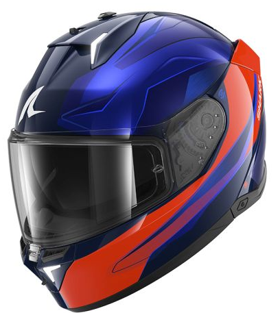 Каска SHARK SKWAL i3 MEKARIUM BLUE/RED