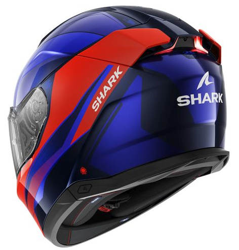 Каска SHARK SKWAL i3 MEKARIUM BLUE/RED