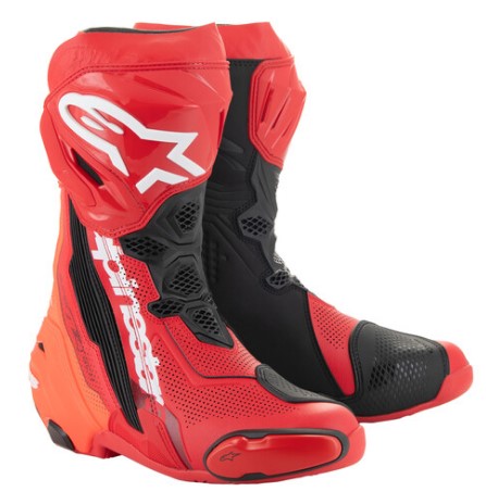 Ботуши ALPINESTARS SUPERTECH R VENTED Red/Fluo