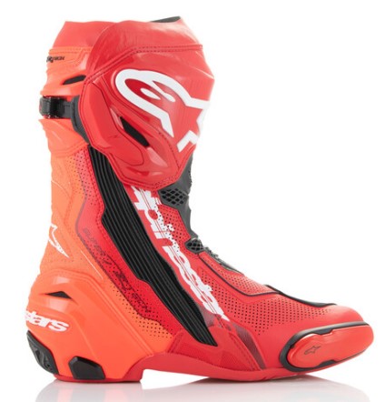 Ботуши ALPINESTARS SUPERTECH R VENTED Red/Fluo