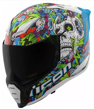 Каска ICON Ultraflite Doodle 3 MIPS® BL