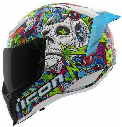 Каска ICON Ultraflite Doodle 3 MIPS® BL